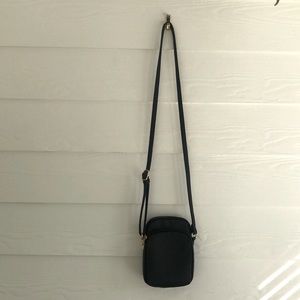 Mail + lili Black Crossbody Bag